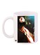 Flower Printed Coffee Mug White/Beige/Black