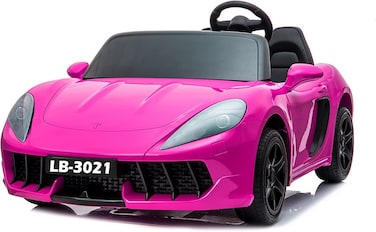 Lovely Baby Battery Operated Power Riding Car, Ride on Car LB 3021EL, for Kids aged 5 - 15 Years - Pink