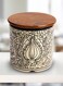 And Twine Kalamkari Circular Canister Set of 2