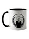 Piece Anonymous Business Man Printed Mug White/Black