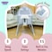 Mastela Deluxe 4 in 1 Bassinet - Light Grey