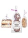 Restaurantware Bag Tek 2 x 1.5 x 5 Inch Retail Bags, 100 Durable Candy Bags - Gusset Sleeved, Disposable, Clear BOPP Gusset Bags, Flat-Bottomed, For Restaurants, Cafes, And Delis