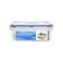 LocknLock 870ml  Square Airtight Food Container with Divider - BPA-Free, Microwave, Freezer, and Dishwasher Safe