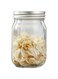 Set of 5 (three 500ml and two 1000ml) thick glass jars for food preservation, large and small jars with airtight lids, for canning, pickling, and DIY spice storage.