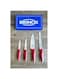 Brinox Cross stainless steel knife 4pcs set (2556/519)