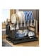 Dish Drying Rack&iuml;&frac14;&OElig;tainless Steel Dish Rack with Cutlery Utensil Holders for Kitchen&iuml;&frac14;&OElig;Organization and Storage