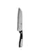 Bergner Resa Santoku Knife, 17.5cm, Stainless Steel, Black colour, BG3951., Multi-Colour