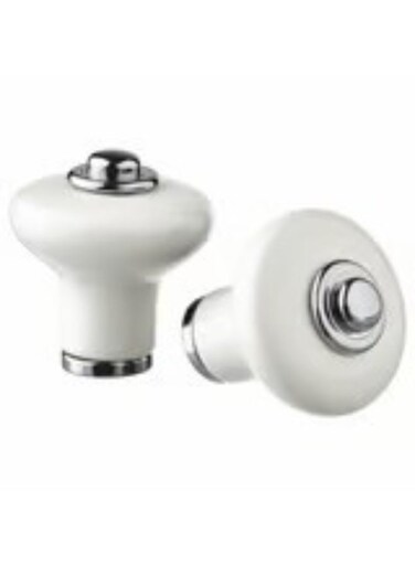 off white chrome plated 23 mm