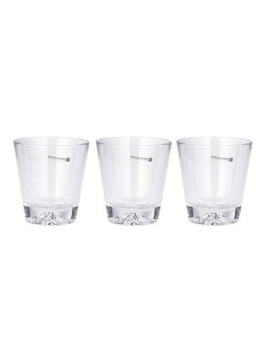 290 ML (9.8 OZ) Transparent Glass Tumbler Set- RF11654 Multi-Purpose, Perfect for Hot and Cold Beverages like Tea, Coffee, Water, Juices Lead-Free Soda Lime Glass Clear
