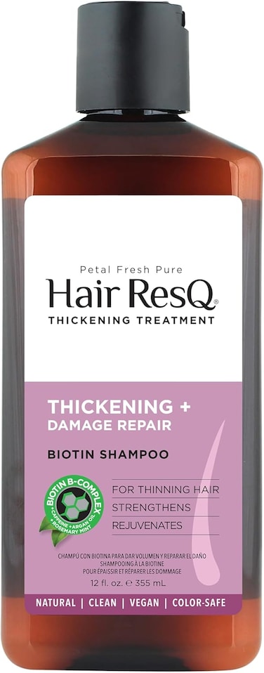 Petal Fresh Hair Resq Instant Thickening Spray, 147ml, With Organic Rosemary And Mint, Help Stimulate Healthy, Thick Hair, Paraben-Free, Sulfate-Free &amp; Vegan