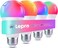 Lepro B2 AI Smart Bulb E27, 1100LM 10W (Replace 75W), Music Sync Smart Screw Bulb, Voice Control, Personalized AI Lighting Designer, Bluetooth &amp; WiFi Bulb, Work with Alexa &amp; Google Assistant, 4 Packs