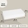 4pcs Craft Foam Block   30x15x5cm   Rectangle Polystyrene Foam   Thermocol   Styrofoam   for Art Sculpting   Flower Arrangements   Modeling   DIY Arts and Crafts   School Office Home