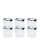 Set of 6 pieces 950ML Airtight Food Storage with Lid, Double Sealed Thick storage Jar, Leak Proof, Easy to Clean, BPA Free, Kitchen and Other Storage