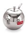 Stainless Steel Oil and Ghee Container With Spoon for Kitchen   320 ml Capacity Multipurpose Oil Container