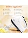 Dubai Gallery 7 Gear Electric Egg Beater Automatic Hand Mixer Blender Plastics Rotating Push Whisk Cream Mixer Stirrer (220V) White 28 * 18 * 18.5Cm