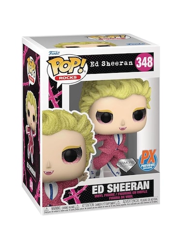 Funko Pop! Rocks: Ed Sheeran &acirc;&euro;&ldquo; Bad Habits Diamond Glitter PX Figure