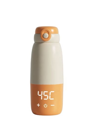 Portable Milk and Water Warmer for Baby, Cordless Travel Milk Warmer for Baby