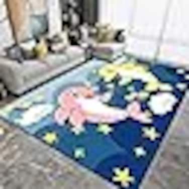 7mm 950g ultra crystal velvet 3D printed carpet 80*120 CM