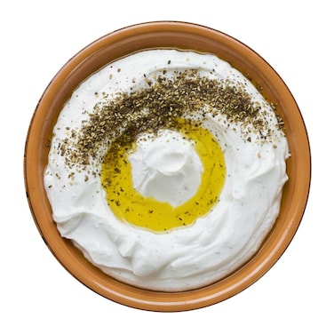 Fresh Labneh With Zaatar