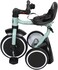 Lovely Baby Foldable Tricycle LB 266 for Toddlers Ages 1-3 Years, Compact Trike with EVA Wheels, Rear Basket, Seat Belt, Steel Frame &ndash; Lightweight Foldable Baby Trike