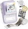 Niimbot B21 Pro 300DPI Label Maker, Portabel Sticker Maker, Bluetooth Label Maker, 300DPI HD Label Printer for Photos, Notes, Study Graphics, Memo Maker,50x30mm Label (Purple)