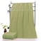 MAXQON Pack Of 2 - Beach Towel - 100% Cotton 600 GSM Over Sized (90x180cm), Highly Absorbent Bath Sheet For Pool, Beach, Fitness, Sports, Yoga, Color-Beige