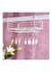 Box Maisan Over The Shelf Glass Holder White 12x33x20cm