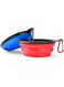 ZUOFENG Travel Bowl for Dogs and Cats, 2 Sets Foldable Silicone Dog Bowl Travel Food Portable Water Bowl Drinking Bowl Food Bowl for Pets