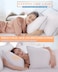 MAXQON Set of 2-Feather Bed Pillow Luxurious Comfort with Goose Feather and 100% Cotton Fabric, (White, Size 50x70 CM)