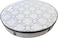 INFINI HOMES Premium High Density Foam White Round Mattress (220W X 220L X 30H)