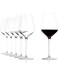 Glasses Set of 6, 320ml Clear Red/White Wine Glasses, Long Stem Wine Glasses for Party, Wedding and Home