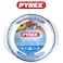 Pyrex Essential Casserole Round 3L - Durable Borosilicate Glass for Versatile Cooking and Serving