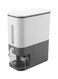 Rice Storage with Lid Automatic Tank Grey 12kg