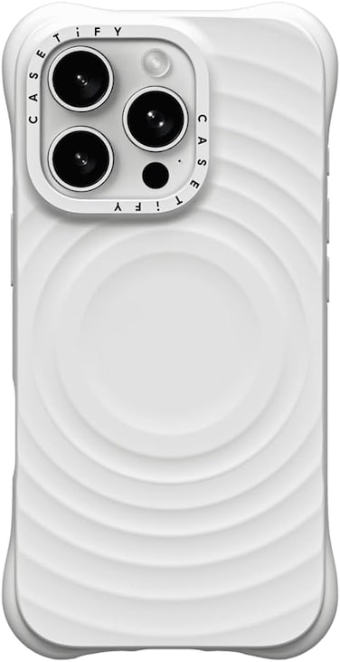 Casetify iPhone 16 Pro Max - The Ripple Case With Magsafe - White