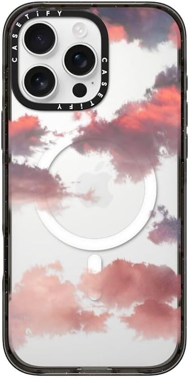 Casetify iPhone 16 Pro - Impact Case With Magsafe - Clouds
