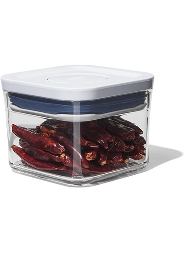 OXO NEW OXO Good Grips POP Container - Airtight Food Storage 0.4 Qt - Square - Dried Herbs 11236700