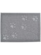 SubyVeK Pet Food Mat, 1pc Waterproof Non Slip Dogs and Cats Feeding Tray Pads, Grey, 40 * 30cm(15.74 * 11.81 inches)