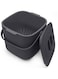 YourCasa&reg; Organic Kitchen Waste Bin - Compost Bin Kitchen for Everyday Organic Waste Container - Dishwasher Safe - Odour-Proof - Removable Strainer - Organic Bin Small with Lid Organic Bucket