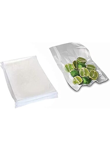 100 Pcs Vacuum Sealer bags for Food Saver 16x24cm,Sous Vide Bags, BPA Free, Puncture Prevention Vacuum Seal Food Saver Bags,Seal a Meal Commercial Grade,Great for Sous Vide Vaccume Sealer PreCut Bag