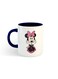 Mouse Printed Mug White/Navy
