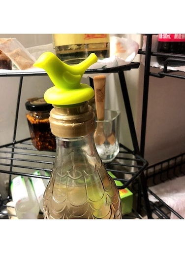 Stopper 4Pcs Bottle Cap Wedding Gift Kitchen Tool Bar Accessories Dispenser Bird Shaped Cork Plug Green
