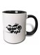 Biker Papa Printed Mug Black/White
