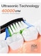 Bitvae Electric Toothbrush for Adults - Ultrasonic Electric Toothbrushes with 8 Brush Heads, ADA Accepted Power Rechargeable Toothbrush with 5 Modes, Smart Timer
