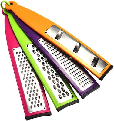 4PCS Multi-Purpose Vegetable Slicer Set Stainless Steel Cheese Grater &amp; Vegetable Chopper for Vegetables Fruits Hand-held Shredder Cutter Grater Slicer Kitchen Tool