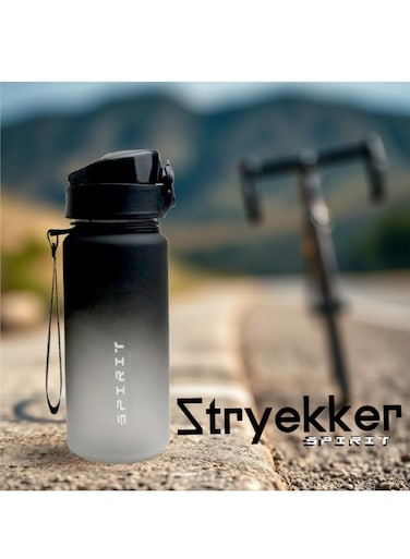 Spirit Series 500ml Water Bottle &acirc;&euro;&ldquo; Black to White Fade