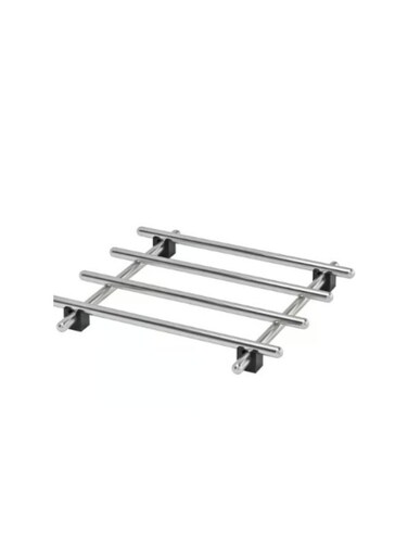 L&Atilde;&bdquo;MPLIG Pot stand, stainless steel, 18 x 18 cm