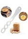 Peanut Butter Mixer, Stainless Steel Stirring Tool for Natural Peanut Butter, Dough, Yogurt, Sauces, and More - Fits Any Container Size, Less Mess, Dishwasher Safe