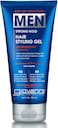 Giovanni Men Strong Hold Hair Styling Gel, With Ginseng &amp; Eucalyptus, To Controls Frizz &amp; Provides Shine, For Natural &amp; Salon-Quality Styles, Vegan-Friendly, 201ml
