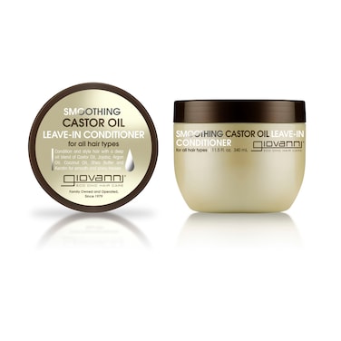 Giovanni Smoothing Castor Oil Leave-In Conditioner, 250 ml