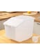 Premify Rice Storage Container 10kg - Food Storage Container with Lid, BPA Free Plastic Large Cereal Sotrage Box, Multifunctional containers for kitchen food with Measuring Cup